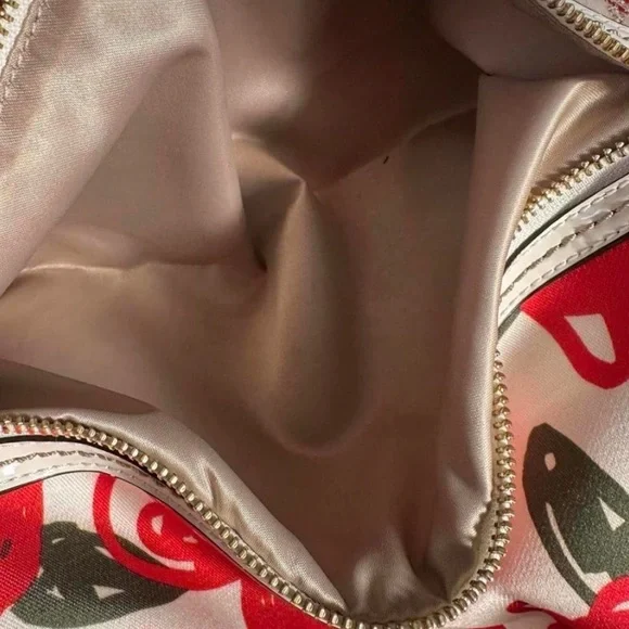 Coach Poppy Red Floral Women's Bag - Picture 4 of 8